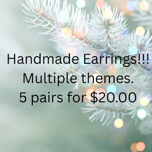 Mystery Earrings Pack 5 For $20